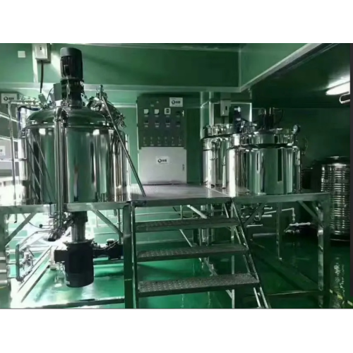 stainless steel liquid mixing tank with agitator